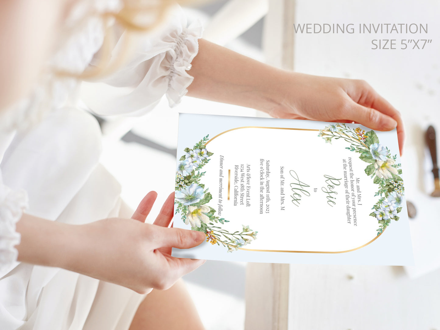 Cute Uniform Wedding, Doctor couple wedding, Invitation Template #UWIV230102