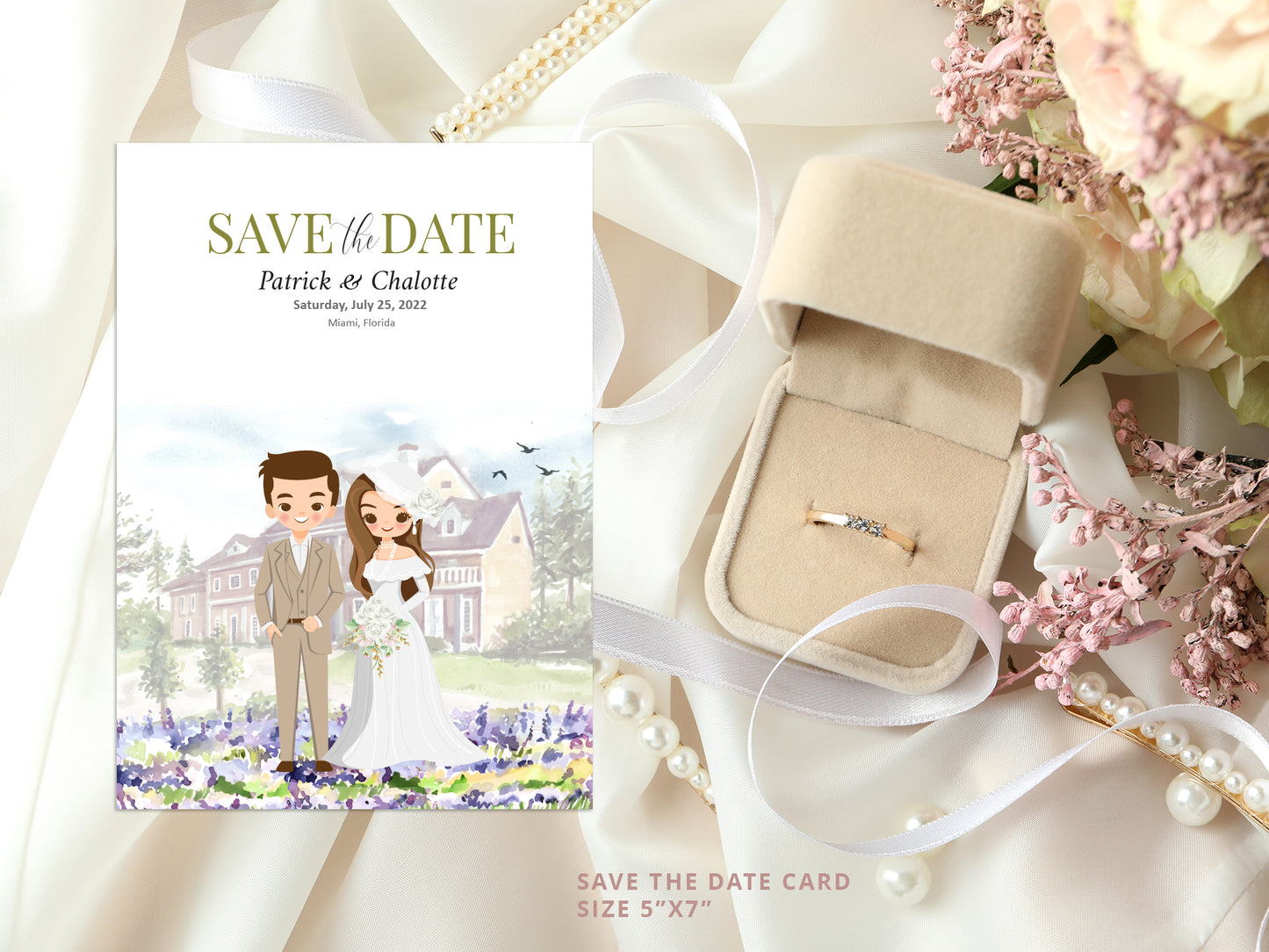 Cute Wedding invitation, E-invitation Template set #wd0279
