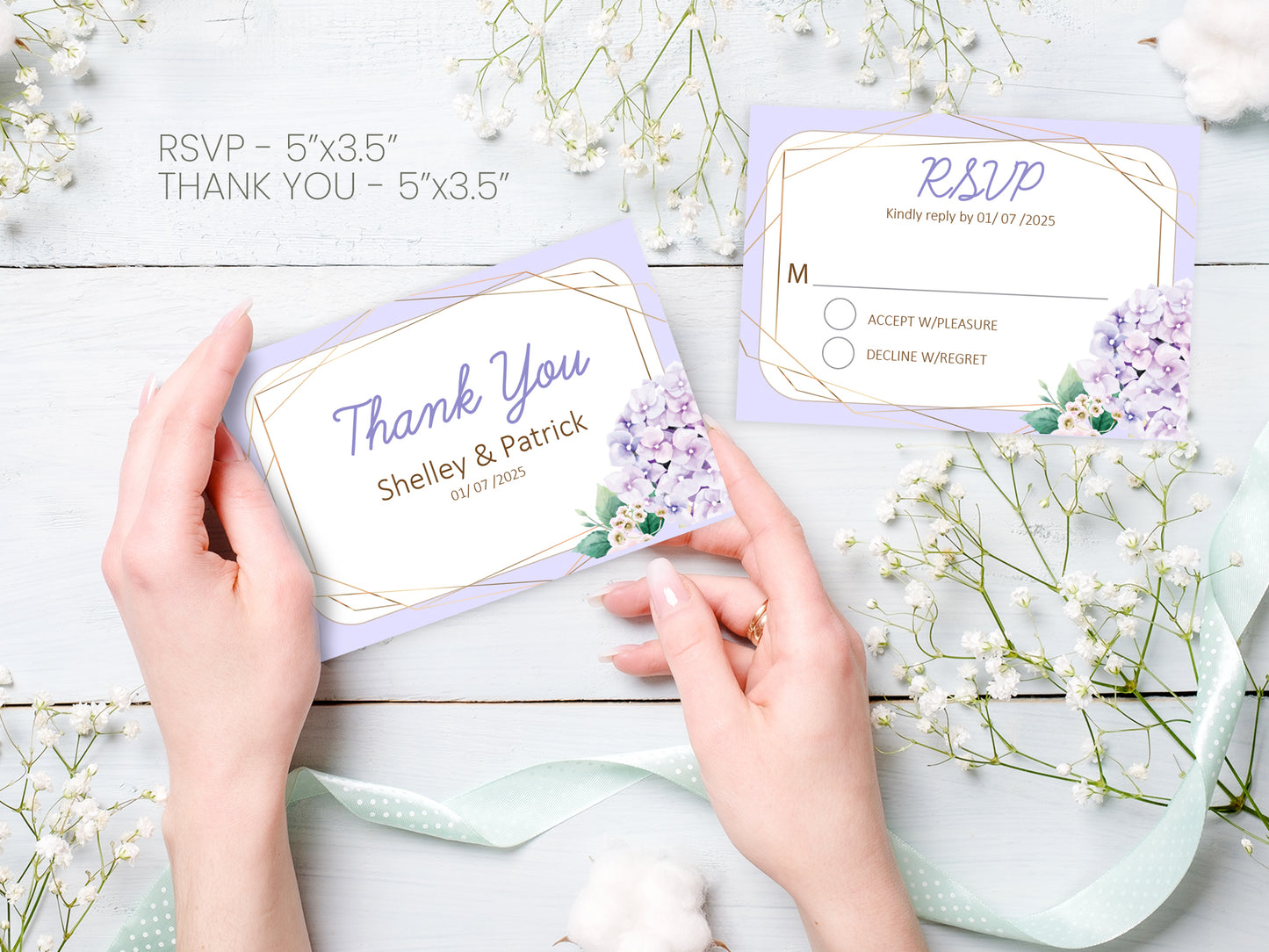 Cute Wedding Invitation, E-invitation, Digital Template #ctwd230701