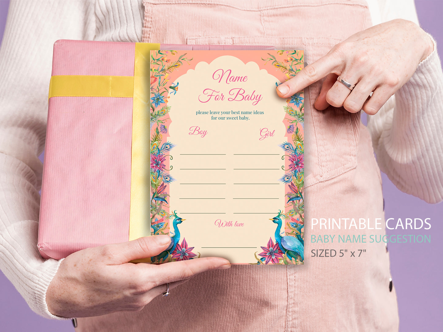 Cute Baby shower, cradle, naming, gender reveal, Invitation Templates #bsiv230303A