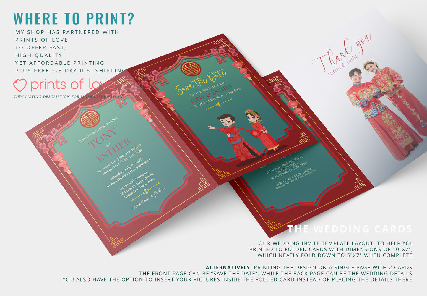 Cute Chinese Wedding, Tea Ceremony, invitation Template #cvwl221004